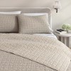 Reversible Honeycomb Waffle Garment Washed Cotton Quilt Set - Great Bay Home - 4 of 4