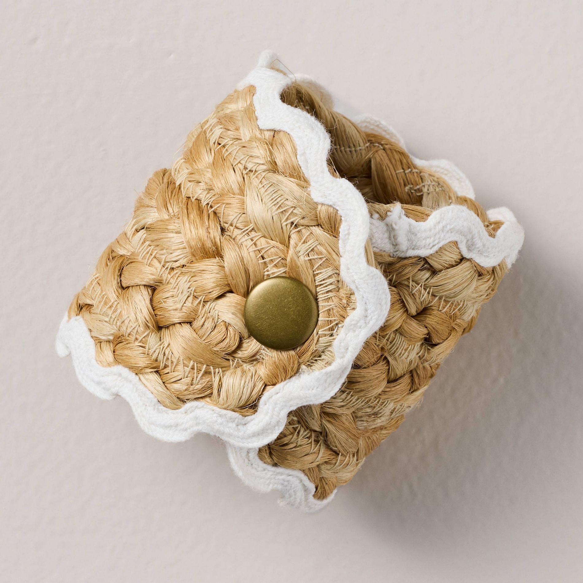 4pk Woven Jute Napkin Rings Natural - Hearth & Hand™ with Magnolia