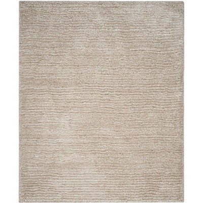 Supreme Shag Sgs621 Hand Tufted Area Rug - Dark Grey - 8'x10