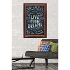 Trends International Live Your Dreams Framed Wall Poster Prints - 2 of 4