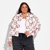 Women's Hello Kitty Zip-Up Graphic Hoodie - Pink - 2 of 3