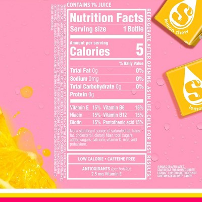 Sparkling Ice Lemon Starburst - 17 fl oz Bottle