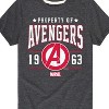 Boys' - Marvel - Avengers Property Of Short Sleeve Graphic T-Shirt - 2 of 4