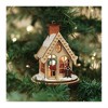 Old World Christmas Ginger Cottage Wooden Ornament for Christmas Tree, Gingerbread Cottage - 2 of 3