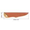 Unique Bargains PU Leather Felt Lining Blade Protection Knife Sheaths - 2 of 4