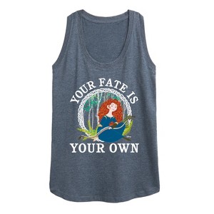 Women's - Disney - Merida Your Fate Is Your Own Graphic Racerback Tank - 1 of 4