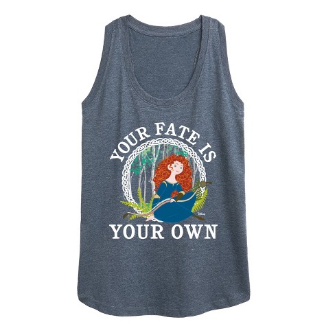 Women's - Disney - Merida Your Fate Is Your Own Graphic Racerback Tank ...