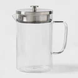 67oz Glass Pitcher with Stainless Steel Lid - Made By Design™