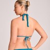 Vitamin A Women's Textured Jade Convertible Bikini Top - Blue - 2 of 4
