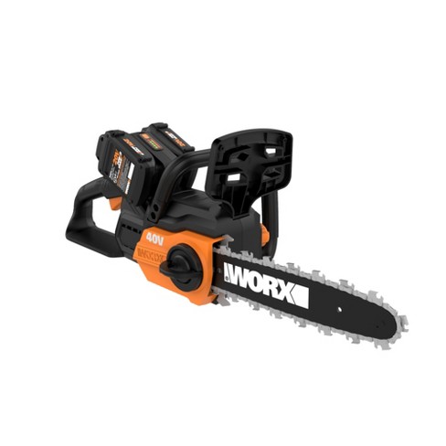 Worx Wg381 40v Power Share 12 Cordless Chainsaw With Auto-tension : Target