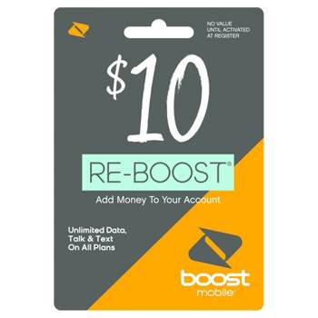 Boost Mobile Prepaid Card (Email Delivery)
