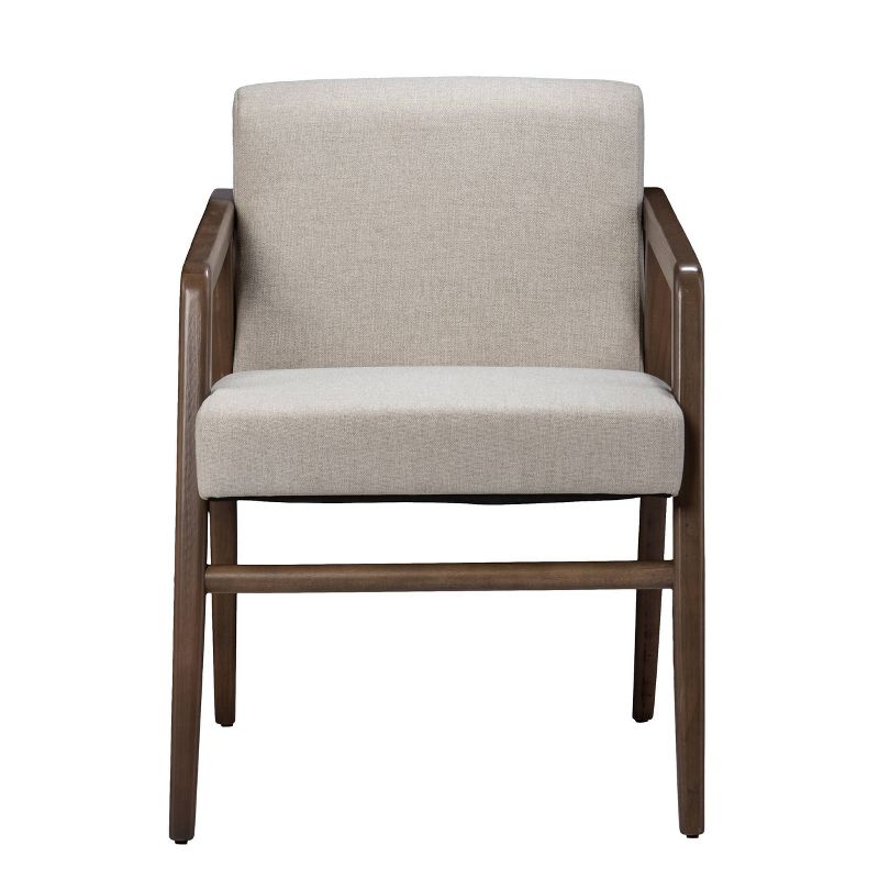 Winwest Upholstered Accent Chair Cream/Brown - Aiden Lane, 5 of 11