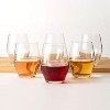 LEMONSODA High-end Sante Stemless Crystal Wine Glass - Set of 6 - 15 oz - 4 of 4