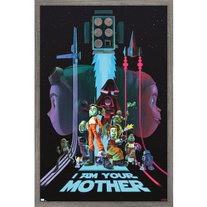 Trends International Star Wars: Visions Season 2 - I Am Your Mother Framed Wall Poster Prints - 1 of 4