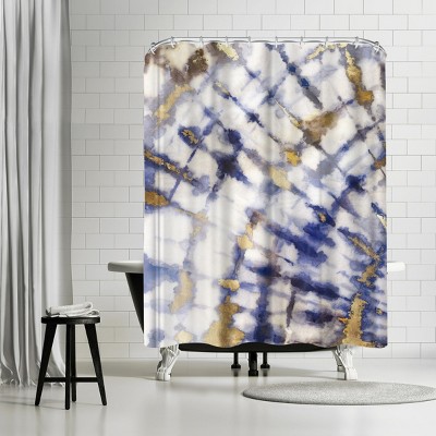 Americanflat Tye Dye I by Pi Creative Art 71" x 74" Shower Curtain