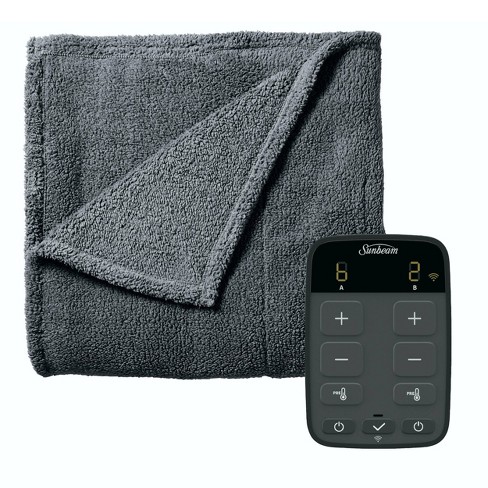 Sunbeam heated best sale blanket 2 controls
