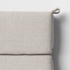 18"x20" Heathered Outdoor Chair Seat Cushion - Threshold™ - 4 of 4