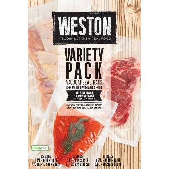 Weston Vacuum Sealer Bags Variety Pack 30-0107-W