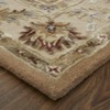 Tan And Ivory Floral Hand Tufted Area Rug - 4 of 4