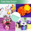 Unique Bargains Durable Soft Flexible Thickened Crepe Paper 4 Pcs - 4 of 4