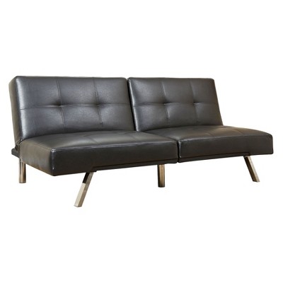 Mackenzie Leather Convertible Sofa 