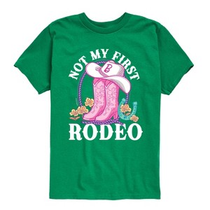 Boys' - Barbie - Not My First Rodeo Barbie Short Sleeve Graphic T-Shirt - 1 of 4