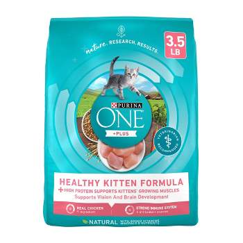Purina ONE Healthy Kitten Formula Natural Chicken Flavor Dry Cat Food - 3.5lbs