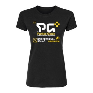 Women's - Jurassic World: Rebirth - Dna Squad Fitted Graphic T-Shirt - 1 of 2