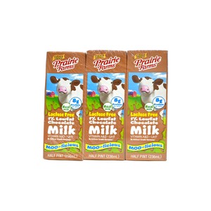 Prairie Farms 1% Chocolate Lactose Free Milk - 3pk/8 fl oz - 1 of 4