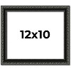 PosterPalooza | Photo Size Antique Black Picture Frame - UV Acrylic, Foam Board Backing, Hanging Hardware - 2 of 4