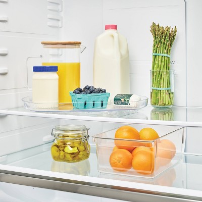 Fridge Rectangular Lazy Susan Turntable Organizer - Brightroom™