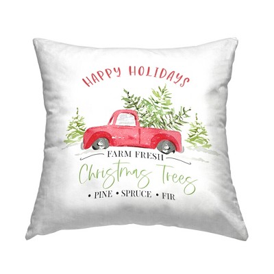 Stupell Industries Farm Fresh Christmas Trees Holiday