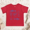 The Juniper Shop Nautical Outline Collage Toddler Short Sleeve Tee - 2 of 4