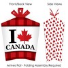 Big Dot of Happiness Canada Day - Table Decorations - Canadian Party Fold and Flare Centerpieces - 10 Count - 2 of 4