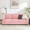 LOVMOR Modular Sectional Sofa, Modern 3-Seater Couch with Extra Deep Seat and Wide Arms, Comfy Upholstered Furniture for Living Room, Bedroom, Office - 2 of 4