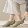 Anna-Kaci Men's 3-Pack Fuzzy Grip Socks Low Cut Non-Slip Indoor Slipper Lounge Fit - 4 of 4