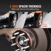 VEVOR Wheel Spacers, 2" 8"x6.5" Wheel Adapters,8 Lug Forged Spacer,126 mm Bore Hubcentric 9/16"-18 Studs Spacers,Fit for Dodge Ram 2500,Ram 3500 Black - 3 of 4