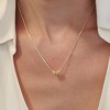 HTUTWOO Gold Necklace for Women 14K Gold Plated Dainty Simple Necklace Trendy Jewelry Gifts, Everyday for Women - 4 of 4