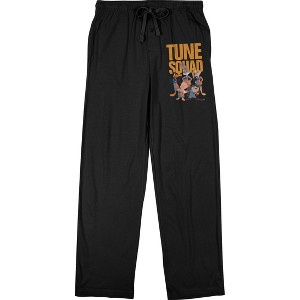 Space Jam 2 A New Legacy Tune Squad Men's Black Sleep Pajama Pants - 1 of 4