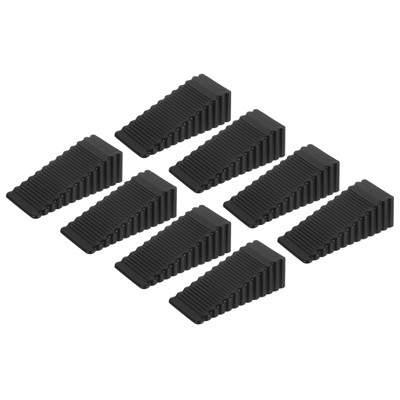 Unique Bargains ABS Anti-Slip Mini Size Wide Applications Door Stop 12 Pcs