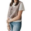 Women's Easy On Embroidered Vest - Easel S - 2 of 3