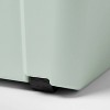 45gal Wheeled Latching Storage Tote Green - Brightroom™ - 2 of 2