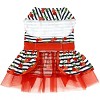 Doggie Design Cherry Stripe Harness Dress with Matching Leash - image 2 of 3