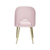 Meridian Furniture,Logan Velvet Dining Chair, Set of 2 - 2 of 4