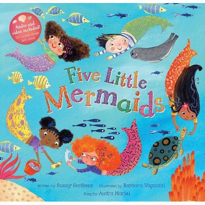 Five Little Mermaids - by  Sunny Scribens (Hardcover)