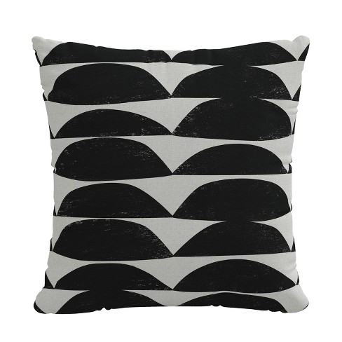 Black and white pillows outdoor new arrivals