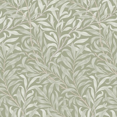 William Morris at Home Willow Bough Sage Wallpaper