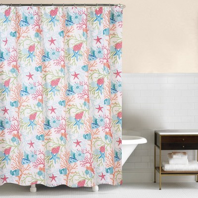 C&F Home Caribbean Splash Shower Curtain