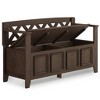 48" Halifax Entryway Storage Bench - WyndenHall - 3 of 4