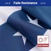 Yescom 1.5x3 Ft USA Pleated Fan Flag Half Fan Banner American Bunting Decoration 6 Pack - 4 of 4